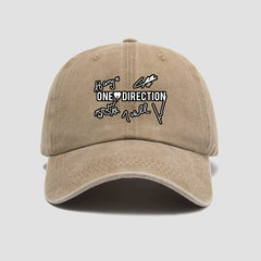 Group 1D Signature Baseball Cap