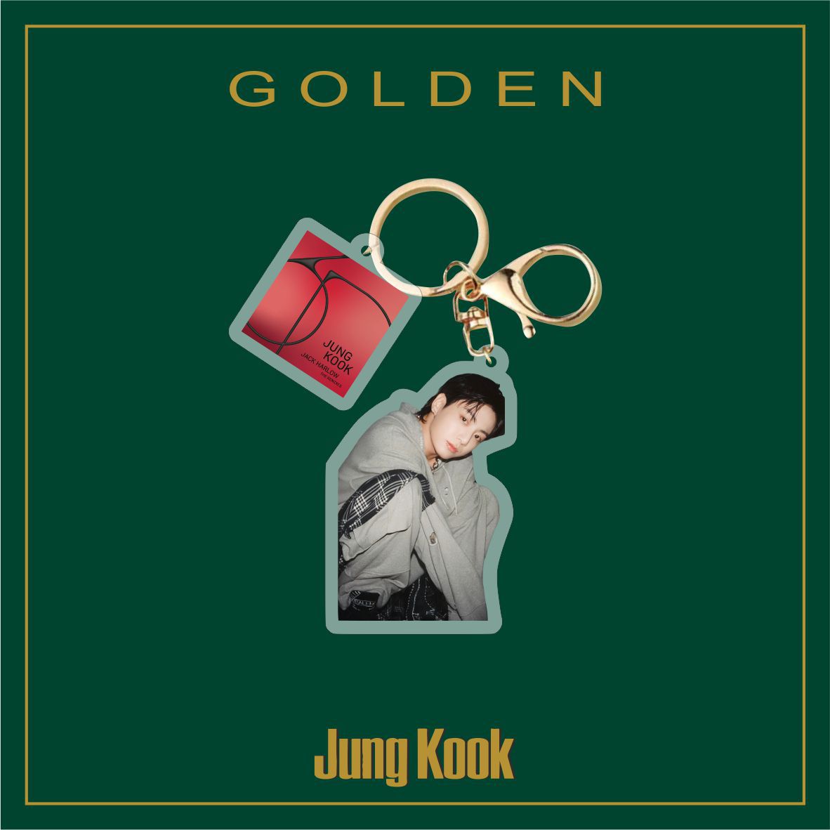 JK Album Acrylic Keychain Pendant