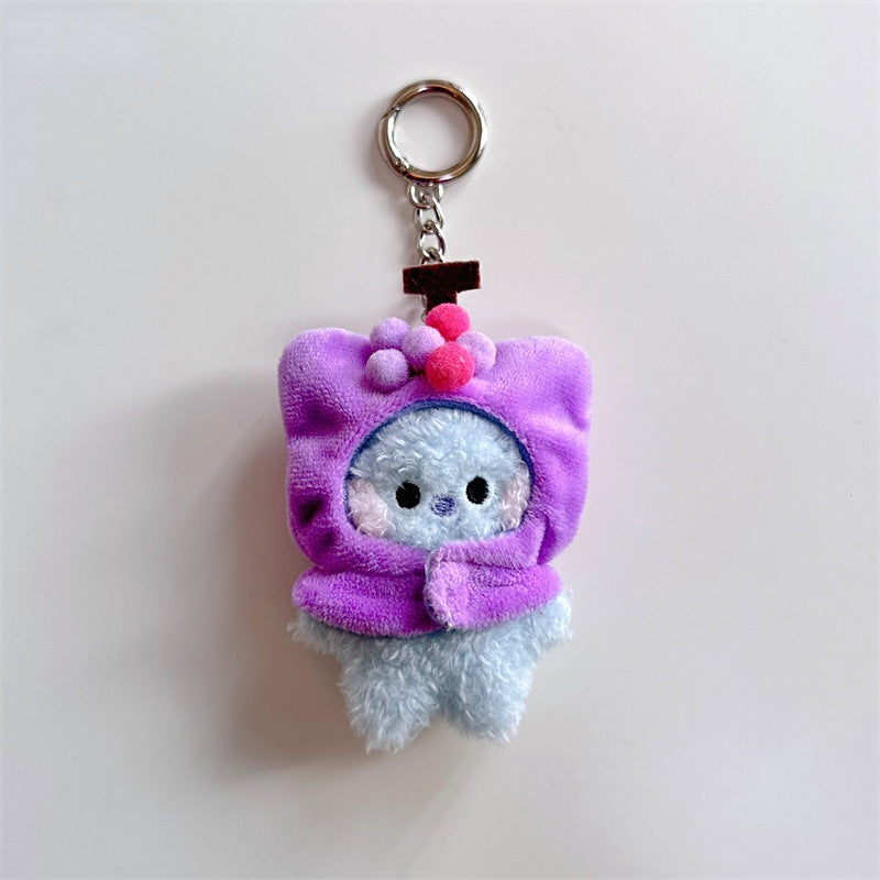 Cute Kpop Plush Doll Pendant