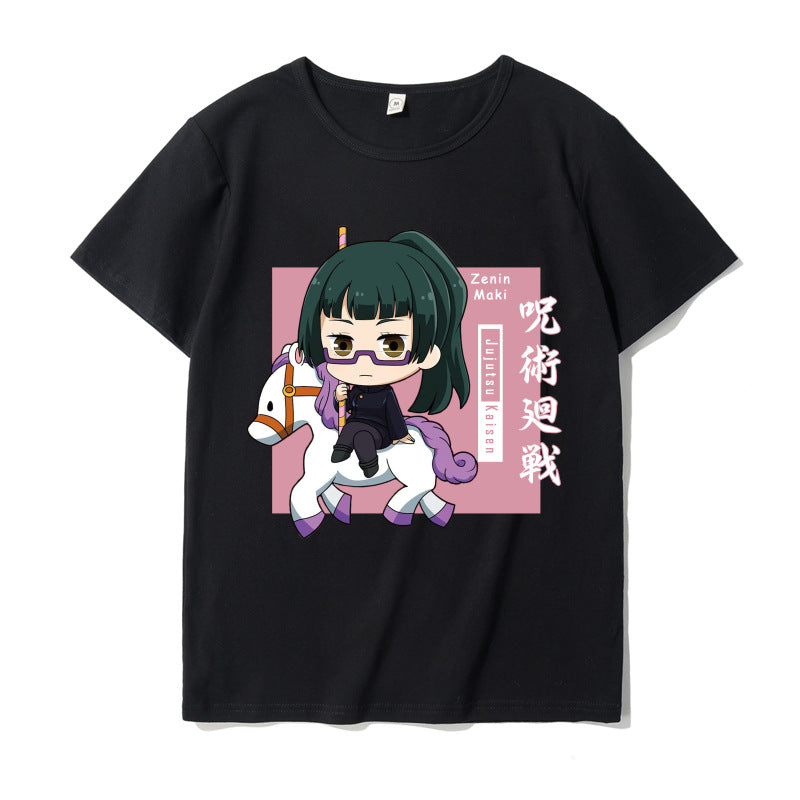 Unisex Anime Graphic Printed Leisure T-shirt