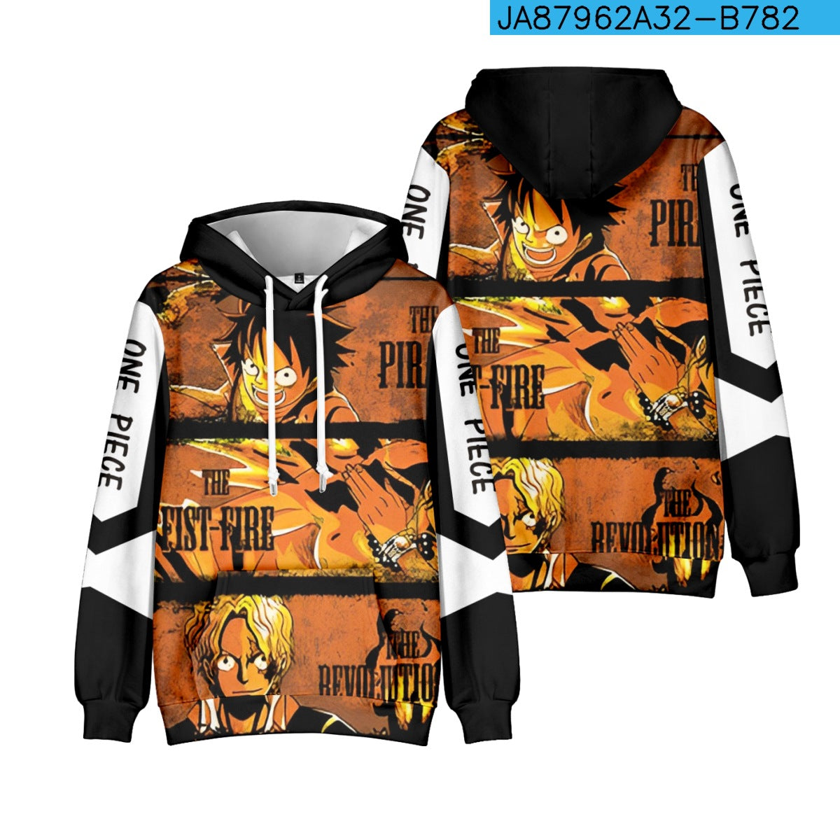 Cool Anime 3d Print Cosplay Hoodie