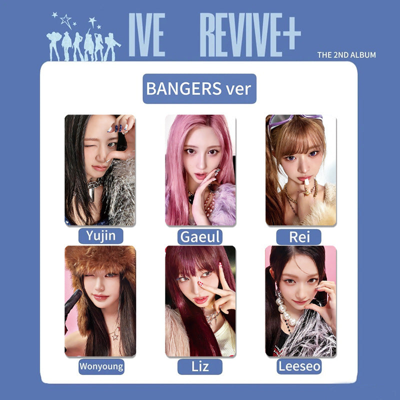 IVE "REVIVE +" POB Photocard 6PCS