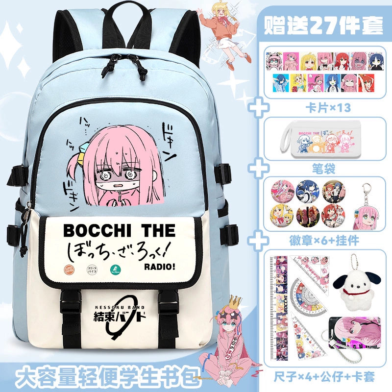 Large Capacity Waterproof Anime Backpack