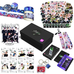 KPOP Keychain Sticker Lanyard Cards Gift Box