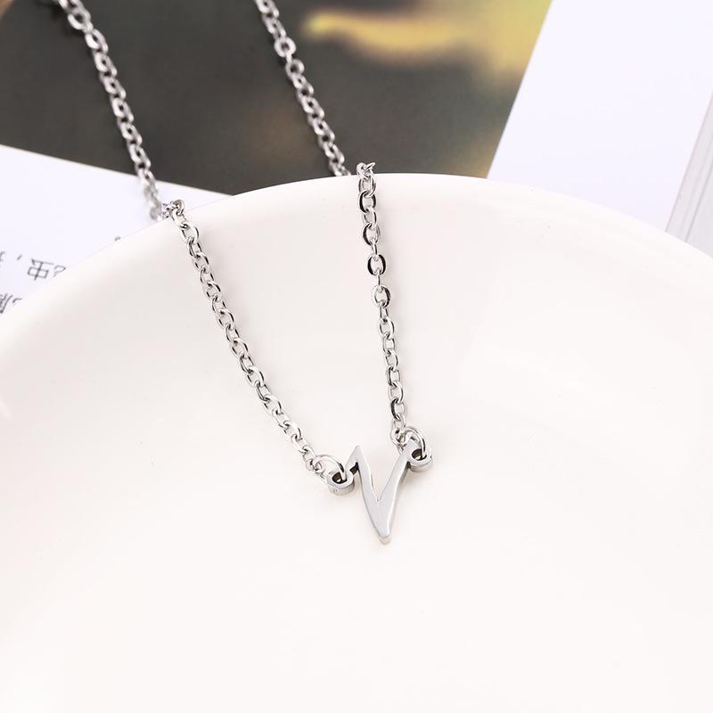 Trendy BTS Letter Necklace