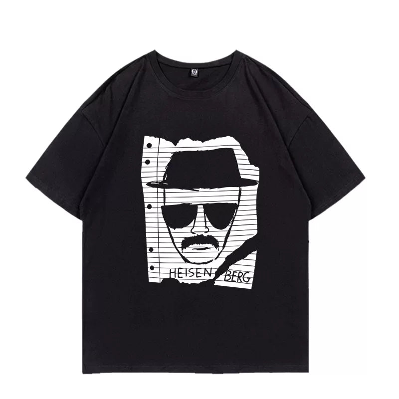 NingNing Same Heisenberg Printed Short-sleeved T-shirt