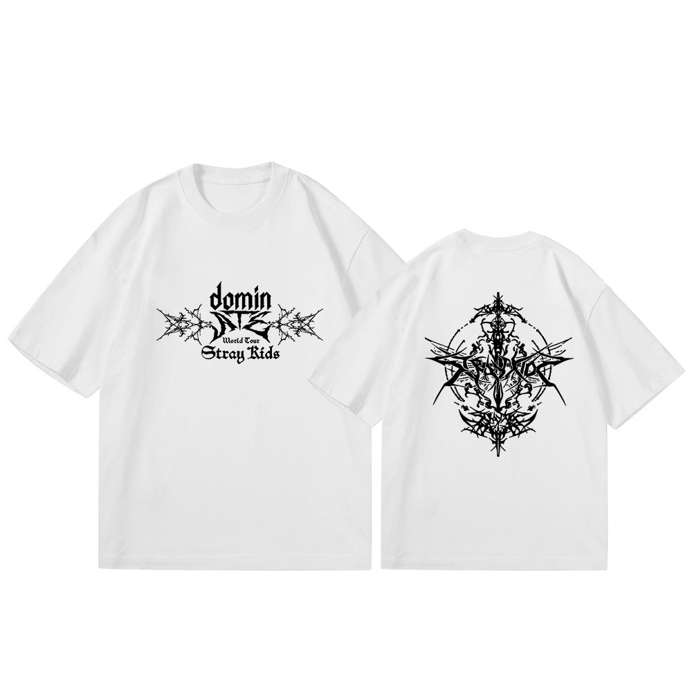 KPOP Domin Ate Logo Short Sleeve Tee