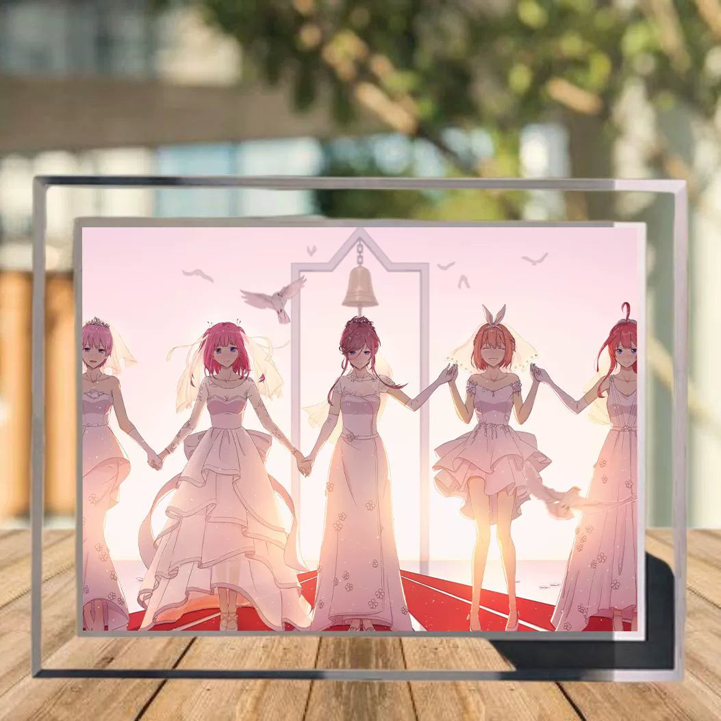 Nakano Anime Crystal Photo Frame