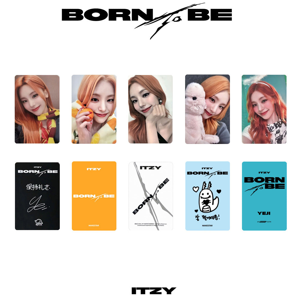 KPOP Album BORN TO BE PhotoCards