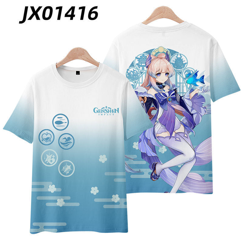 Unisex Game Cos 3d Summer Short Sleeve T-Shirt