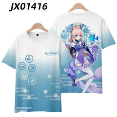 Unisex Game Cos 3d Summer Short Sleeve T-Shirt