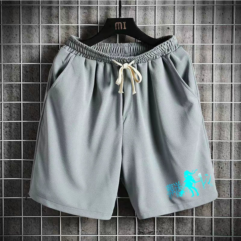 Men's Trendy Anime Loose Casual Shorts
