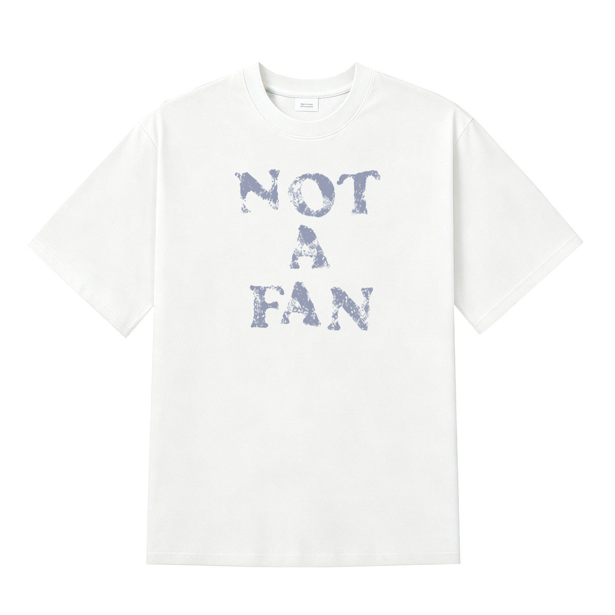 RM NOT A FAN Cotton Versatile T-shirt