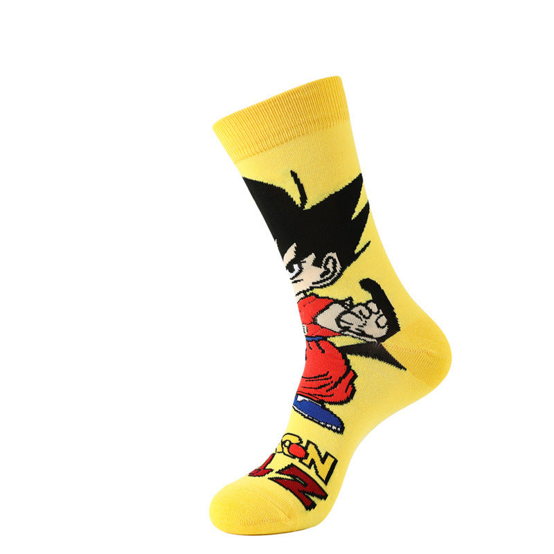 Anime Cotton Medium Tube Socks