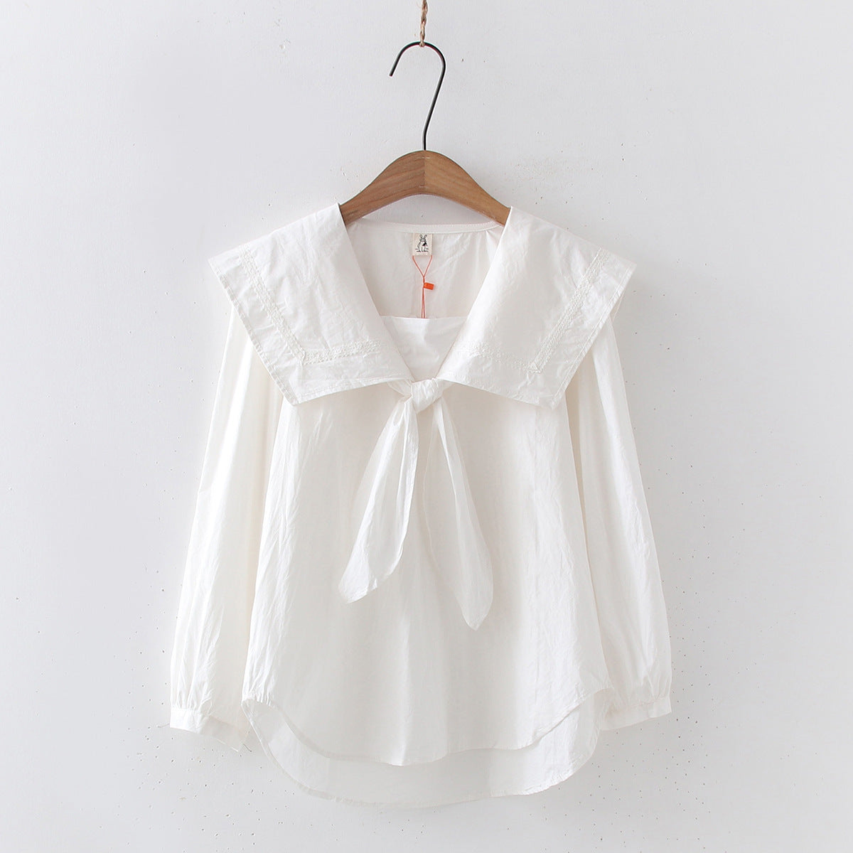 Japanese Style Sweet Collar Loose Long-sleeved Shirt