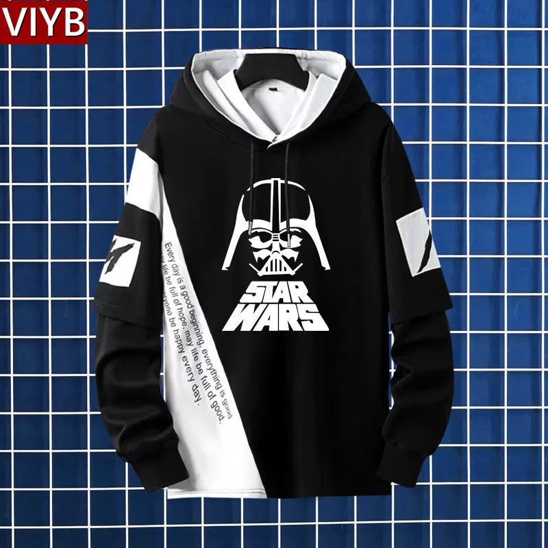 Men's The Mandalorian Print Hooded Jacket