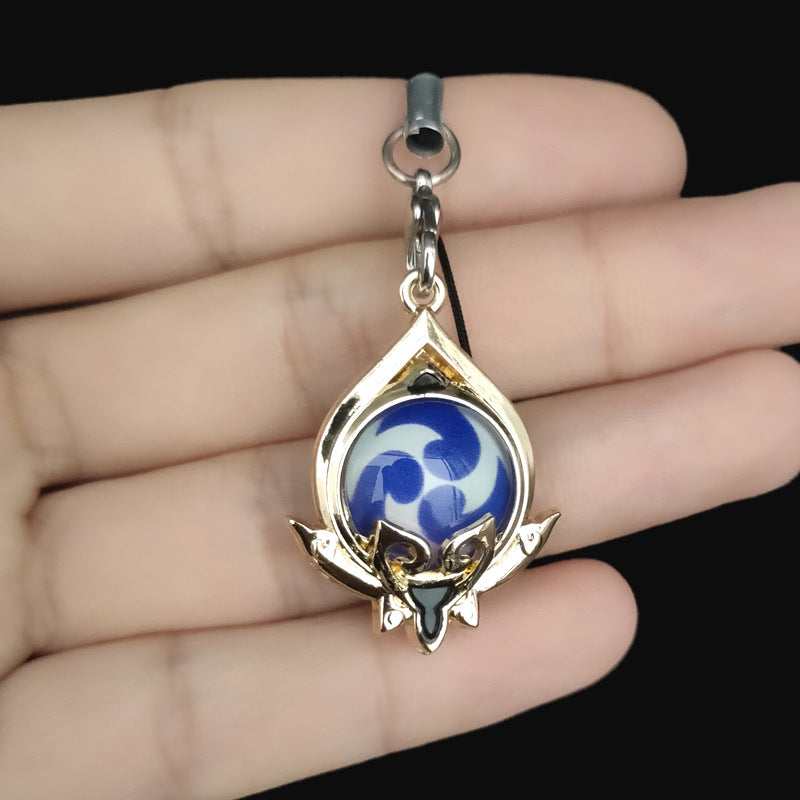 Chic Game Elements Shape Bracelet Keychain Pendant