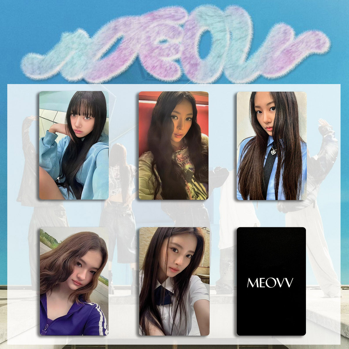 KPOP Anna Narin Gawon MEOW PhotoCard