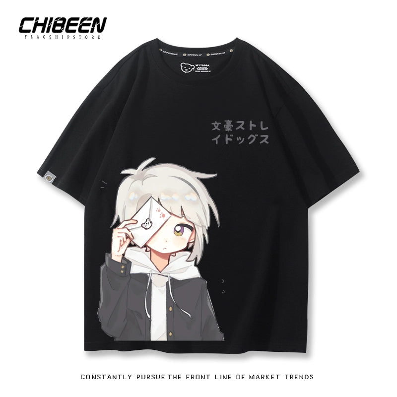 Casual Anime Summer Cotton T-Shirt