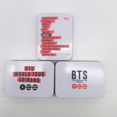 BANGTAN Arirang Iron Photocard Storage Box