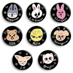 SKZ EXHIBITION Badges