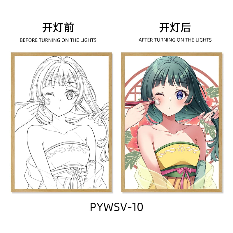 Anime Painting Night Light Ornament