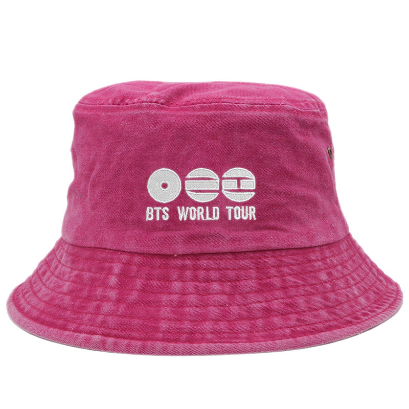 BANGTAN WORLD TOUR Embroidered Bucket Hat