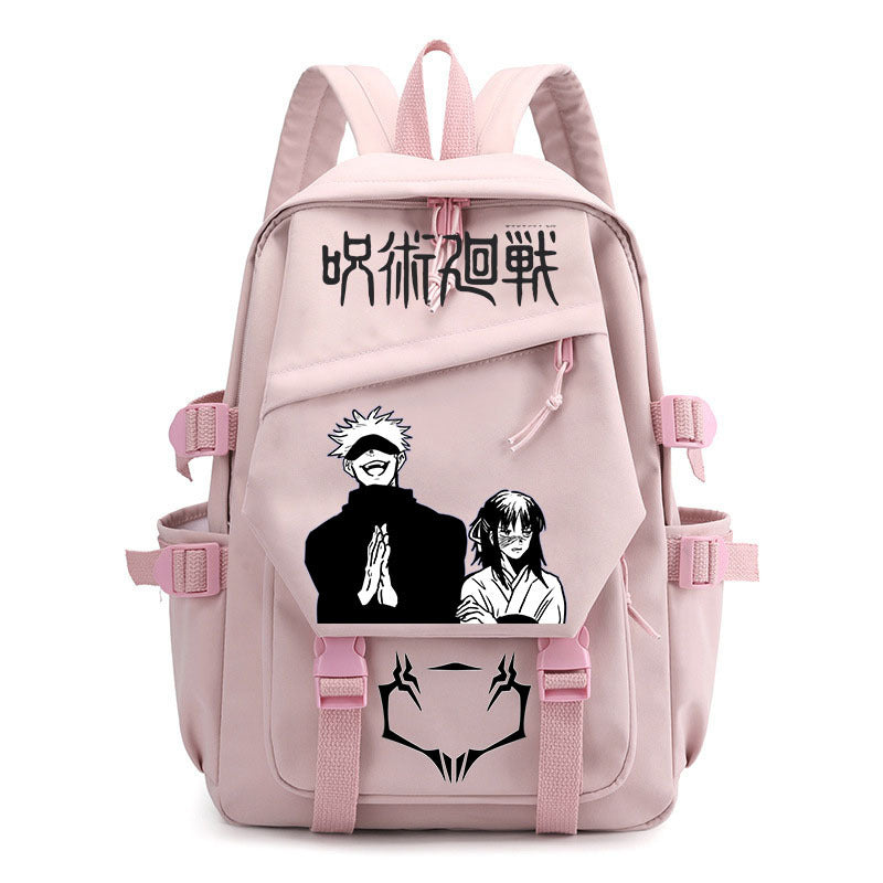 Casual Anime Pattern Printed Backpack