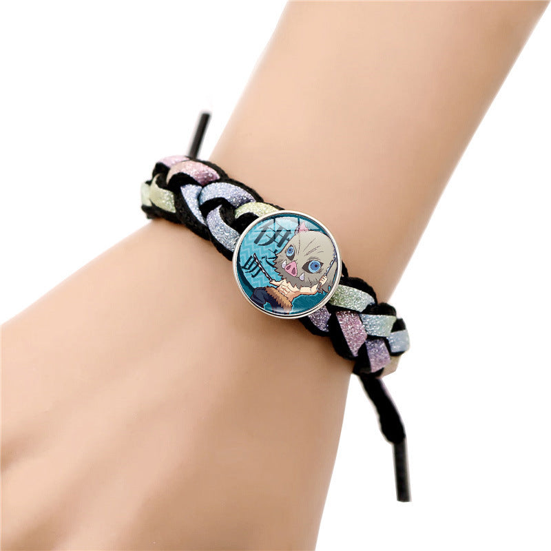 Casual Anime Woven Rope Bracelet