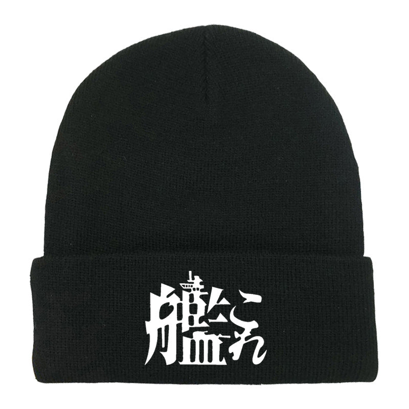 Winter Anime Printed Knitted Hat