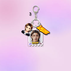 RYUL WOOJIN Acrylic Keychain Pendant