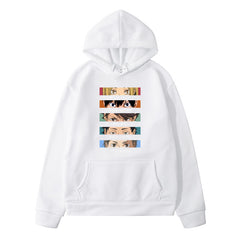 Creative Casual Anime Pattern Loose Hoodie