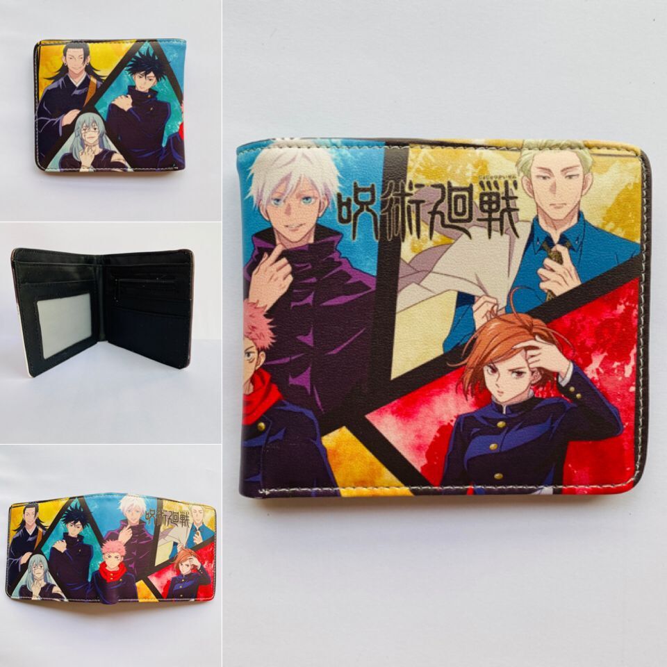 Trendy Anime Printed PU Leather Wallet