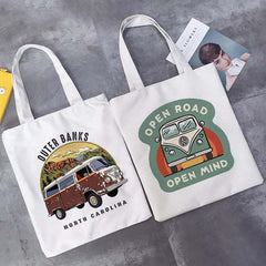 Pogue Life Printed Canvas Tote Bag
