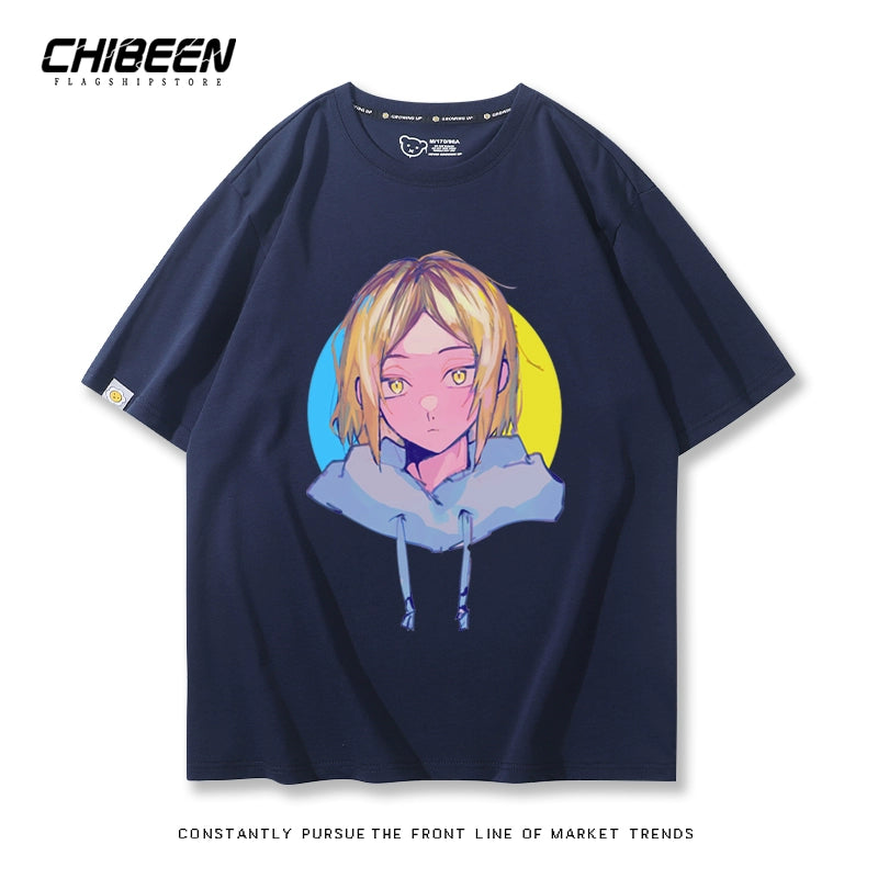 Unisex Kenma Anime Short Sleeve T-Shirt