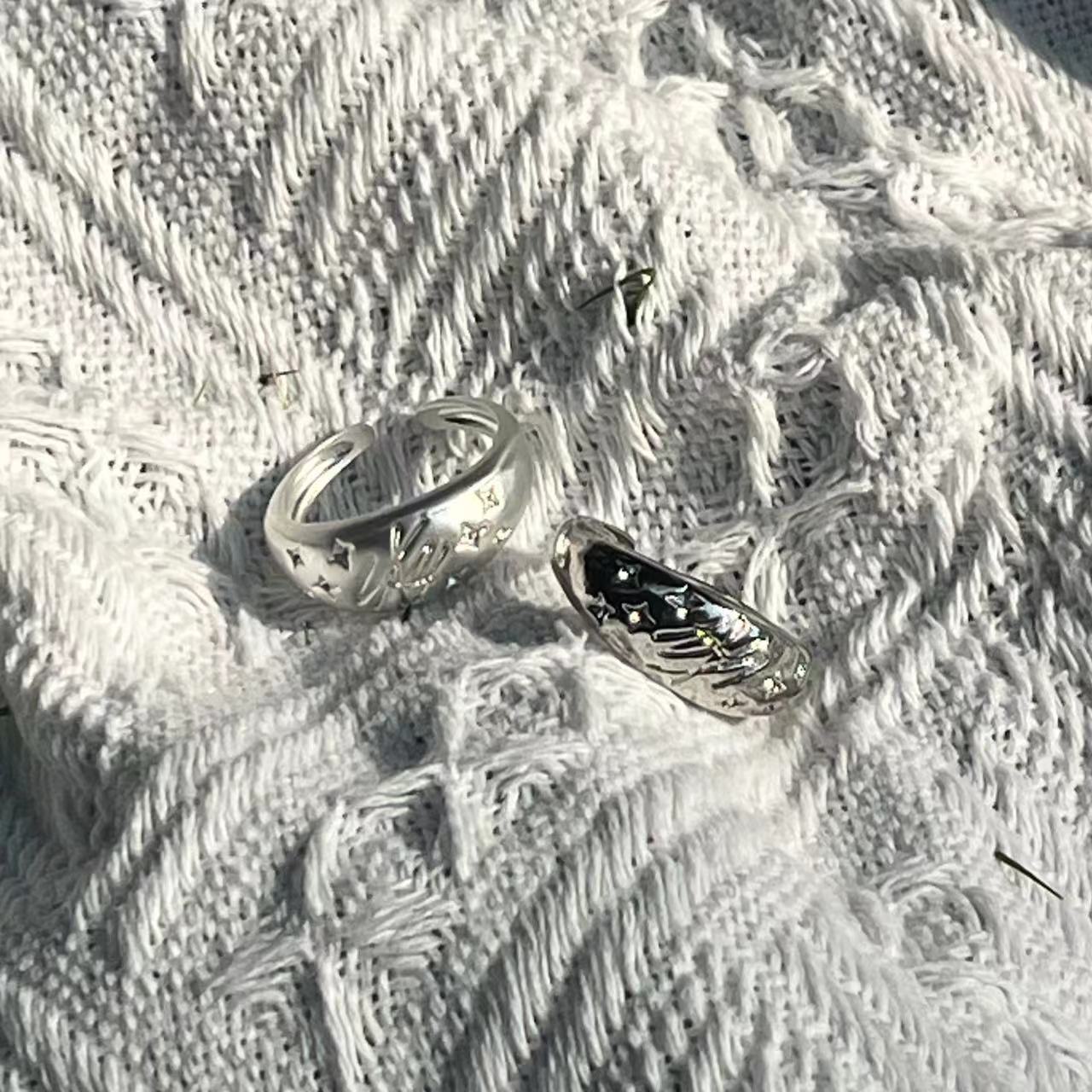 Niche KPOP Logo Adjustable Ring