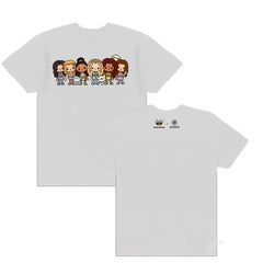 Katseye Cartoon Print Crewneck T-Shirt