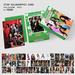 45PCS KATSEYE Season's Greetings Flash Photocard