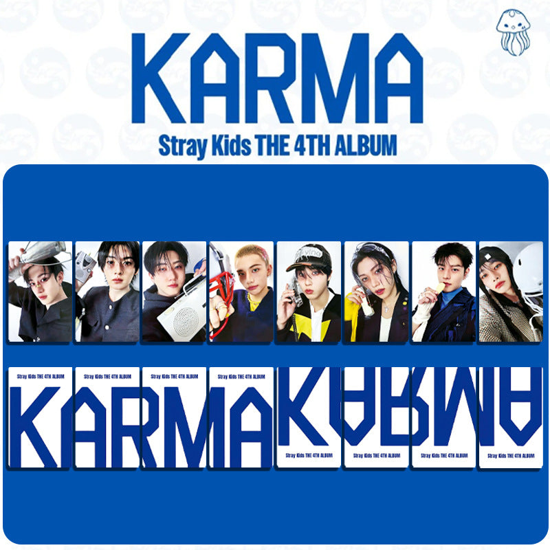 SKZ "KARMA" Album Bonus Photocards 8PCS