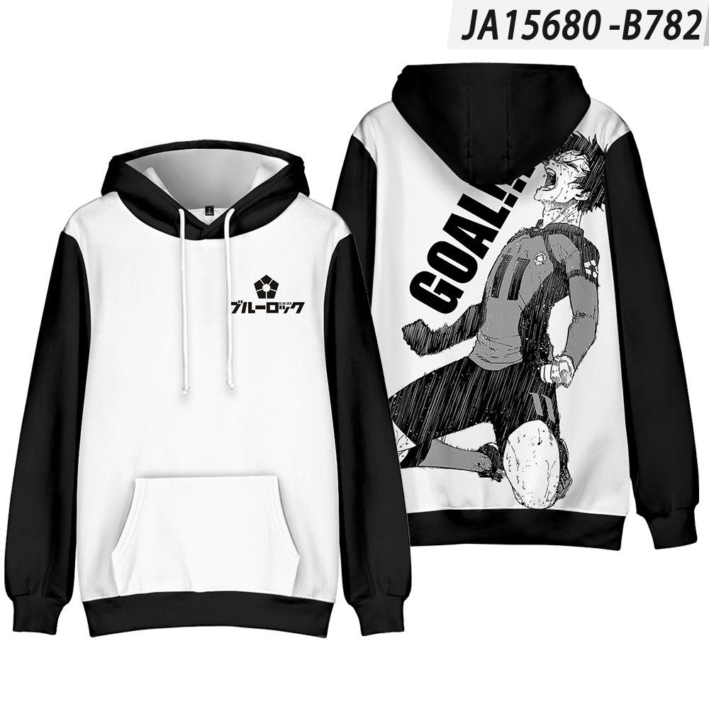 Unisex Anime 3d Casual Pullover Hoodie