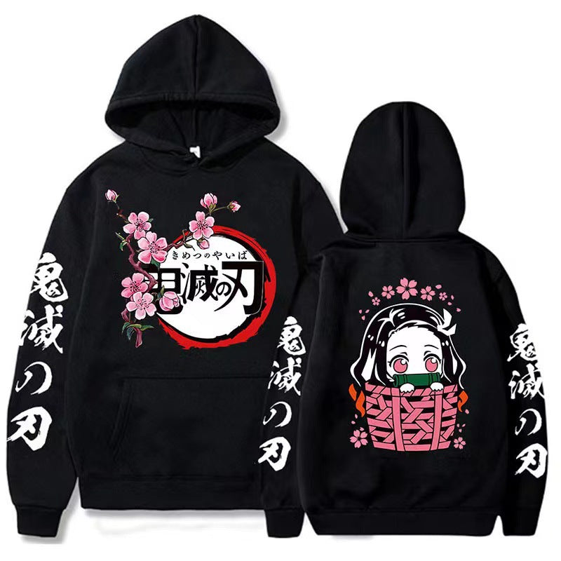 Unisex Trendy Anime Graphic Casual Hoodie