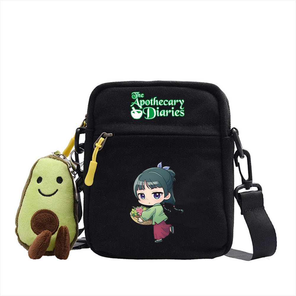 Versatile Anime Square Messenger Bag