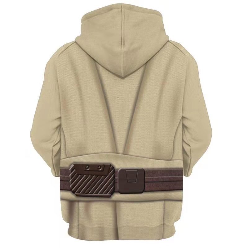 Trendy Obi-Wan Kenobi 3D Printed Cosplay Hoodie