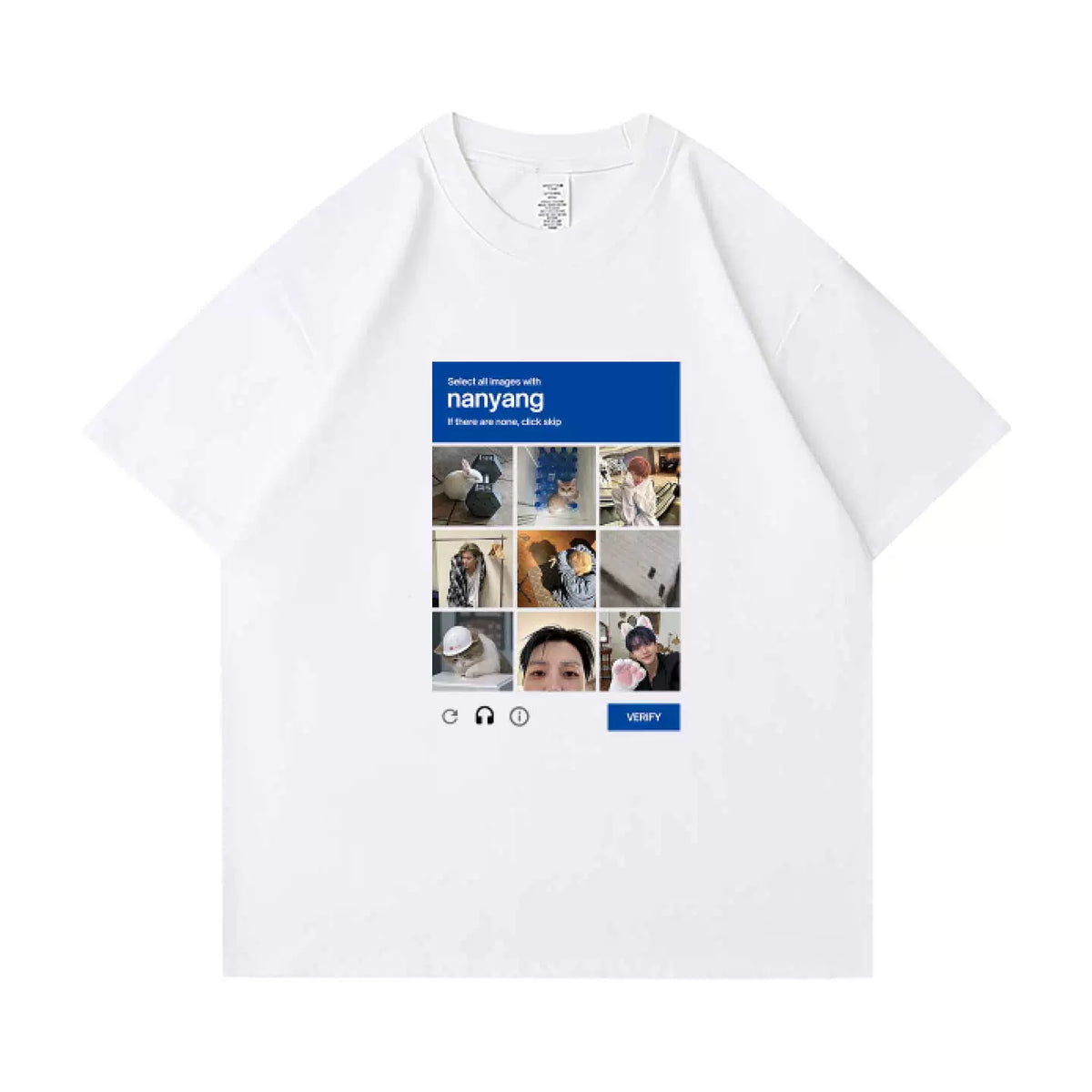 JAEMIN CHENLE Printed Short Sleeve T-Shirt