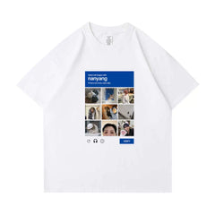 JAEMIN CHENLE Printed Short Sleeve T-Shirt