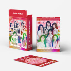 60PCS BM Album CHOOM Heart Flash Photocard