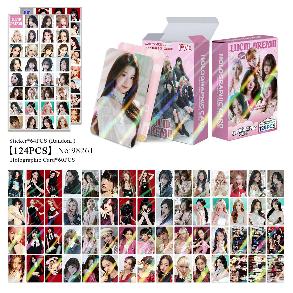60pcs LUCID DREAM Holographic Photocard Sticker