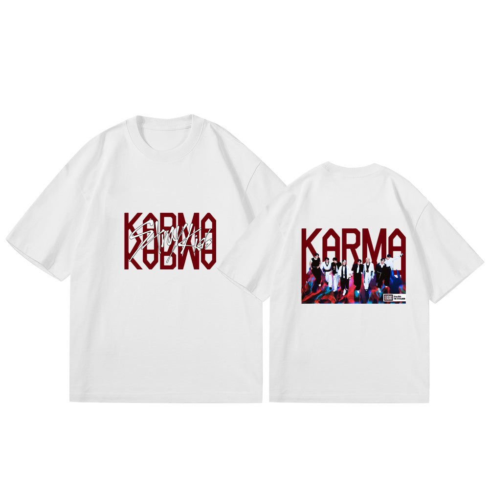 KARMA SKZ Characters Cotton T-Shirt