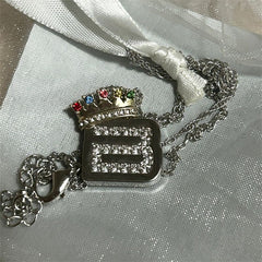BB Crown Pendant VIP Necklace