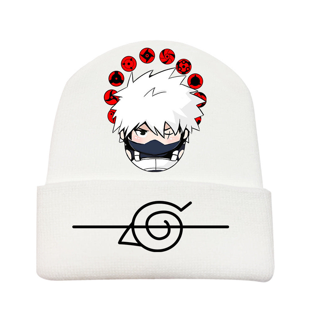 Casual Anime Printed Beanie